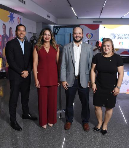 3-Nestor Beltre, Laura Peña, Jaime Abreu, Alexandra Tejada.